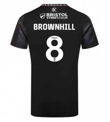 Burnley Josh Brownhill #8 Replika Udebanetrøje 2024-25 Kortærmet